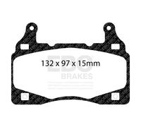 EBC Brakes DP31895C Redstuff Ceramica Basso Polvere Pastiglie Freni Per 10-15