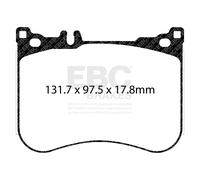 EBC Brakes DP32178C Redstuff Ceramica Basso Polvere Pastiglie Freni