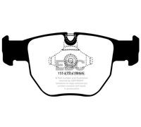 EBC Brakes DP41463R Yellowstuff Strada E Pista Pastiglie Freni Per Range Rover