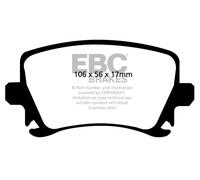 Dischi freno EBC premium modello EBC104700 per BMW 5 (posteriore)