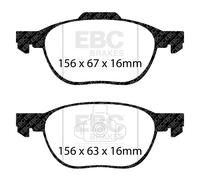 EBC Brakes DP41524R Yellowstuff Strada E Pista Pastiglie Freni