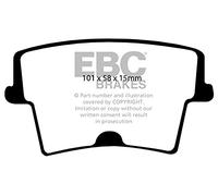 EBC Brakes dp41722/2R freno Yellowstuff pastiglie Freno