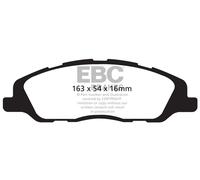 EBC Brakes DP41868R Yellowstuff Strada E Pista Pastiglie Freni Per 10-14 MUSTANG