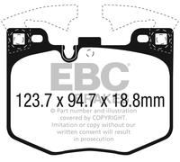 EBC Brakes DP42302R Yellowstuff Strada E Pista Pastiglie Freni