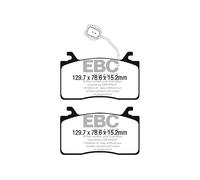 EBC Brakes DP42325R Kit pastiglie freno, Freno a disco per ALFA ROMEO