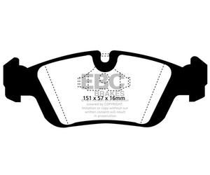 EBC Brakes DP4914R Kit pastiglie freno, Freno a disco per BMW