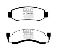 EBC Brakes DP61261 Greenstuff Pastiglie Freno 6000er-Serie