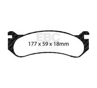 EBC Brakes DP61304 6000 Serie Greenstuff Camion / SUV Freni Disco Pastiglie