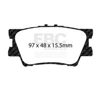 EBC Brakes DP61793 6000 Serie Greenstuff Camion / SUV Disco Pastiglie Per RAV4