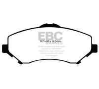 EBC Brakes DP61798 Kit pastiglie freno, Freno a disco per CHRYSLER,DODGE,FIAT,JE
