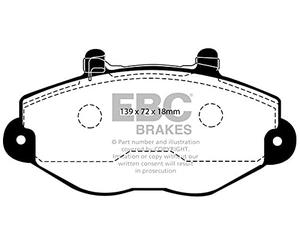 EBC Brakes DP920/2 Blackstuff Pastiglie Freno