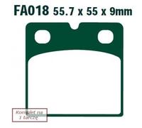 EBC Brakes FA018HH Kit pastiglie freni