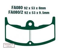 EBC Brakes FA080/2 Kit pastiglie freni