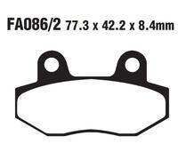 EBC Brakes FA086/2HH Kit pastiglie freni