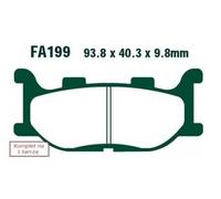 EBC Brakes FA199V Kit pastiglie freni