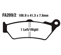 EBC Brakes FA209/2HH Kit pastiglie freni