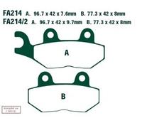 EBC Brakes FA214/2HH Kit pastiglie freni