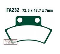 EBC Brakes FA232TT Kit pastiglie freni