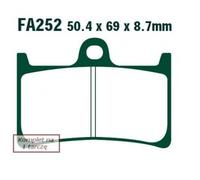 FA252HH PASTIGLIE SINTERIZZATE ANTERIORI EBC YAMAHA XSR 700 MTM 690 U 2016-2018