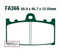 EBC Brakes FA366V Kit pastiglie freni