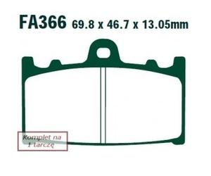 EBC Brakes FA366V Kit pastiglie freni