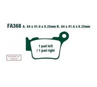 EBC Brakes FA368TT Kit pastiglie freni