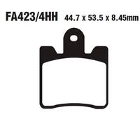 EBC Pastiglie freno FA423/4HH per Yamaha FJR 1300 ABS 06-07 Anteriori Sinterizzate