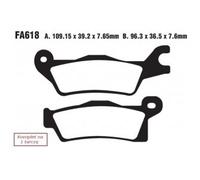EBC Brakes FA618TT Kit pastiglie freni