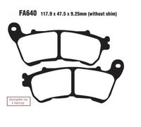 EBC Brakes FA640V Kit pastiglie freni