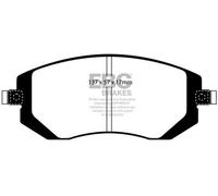 EBC Brakes Kit pastiglie freni Anteriore per SUBARU OUTBACK (BS) DP1661