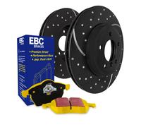 EBC Brakes S5KR1131 S5 Kit Gialle E GD Rotori Per Golf R Gti Passat R32