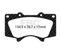 EBC Brakes S8KF1048 S8 Kit Orangestuff E GD Rotori Per 00-07 Sequoia Tundra