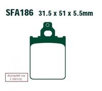 EBC Brakes SFA186 Kit pastiglie freni