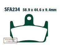 EBC Brakes SFA234 Kit pastiglie freni