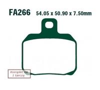 EBC Biologico Posteriore Pastiglie Freno (1 Set) Per Yamaha VP125 X City (2008 A