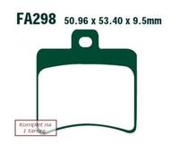 EBC Pastiglie Freno Biologico Posteriore Derbi Rambla 250 (2008 a 2009) 1 Set