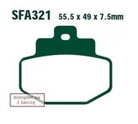 EBC Brakes SFA321 Kit pastiglie freni