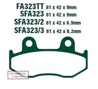 EBC Brakes SFA323HH Kit pastiglie freni