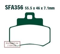 EBC Brakes SFA356 Kit pastiglie freni