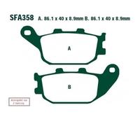 EBC Brakes SFA358 Kit pastiglie freni