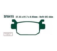 Coppia Pastiglie Freno EBC SFA415 per Honda SH 300