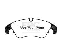 EBC Brakes UD13221 Ultimax Pastiglie Freni Per 11-18 A6 Quattro A7 Quattro Q5