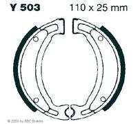GANASCE FRENO MOTO PER MBK BOOSTER > YAMAHA POST. EBC Y503 MESCOLA ORGANICA