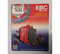 EBC Carbon Tt Posteriore Pastiglie Freno Per Suzuki RMZ250 (2004 A 2024)