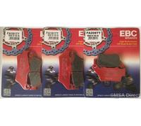EBC Carbonio Anteriore e Posteriore Pastiglie Freno Per Yamaha XT660Z Tenere (