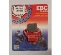 FA346TT PASTIGLIE SINTERIZZATE POSTERIORI EBC HM-HONDA CRE F X 125 RR 4T 2010