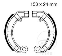 EBC Anteriore O Posteriore Freno Scarpe (1 Coppia) Per Vespa PX125/PX150/PX200