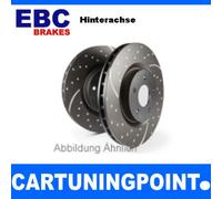 EBC Dischi Freno HA Turbo Groove Per Mercedes-Benz CLK C209 GD892