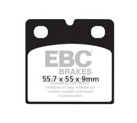 EBC FA018V PASTIGLIE FRENO SEMI-SINTERIZZATE A V MOTO GUZZI 1000 SP I 1983