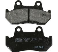 EBC FA069 PASTICCHE FRENO ORGANICHE BASE "FA" HONDA CB 900 F2 BOL DOR 1982